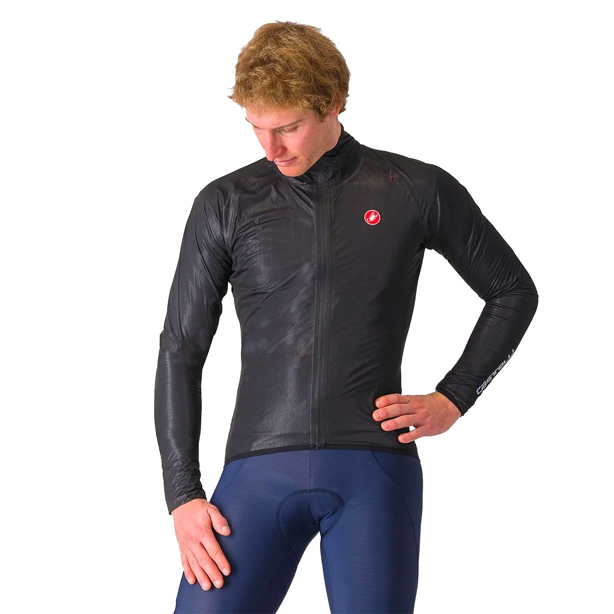 CASTELLI SQUALL SHELL takki musta/harmaa