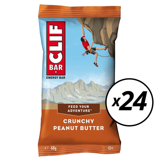 24 CLIF BAR energiapatukkaa (68g) Maapähkinävoi - Lyhyt päiväys