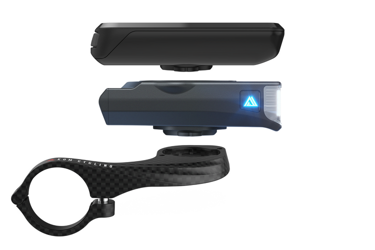 WAHOO KOM CYCLING GPS-ohjaustangon pidike vaaleanpunainen