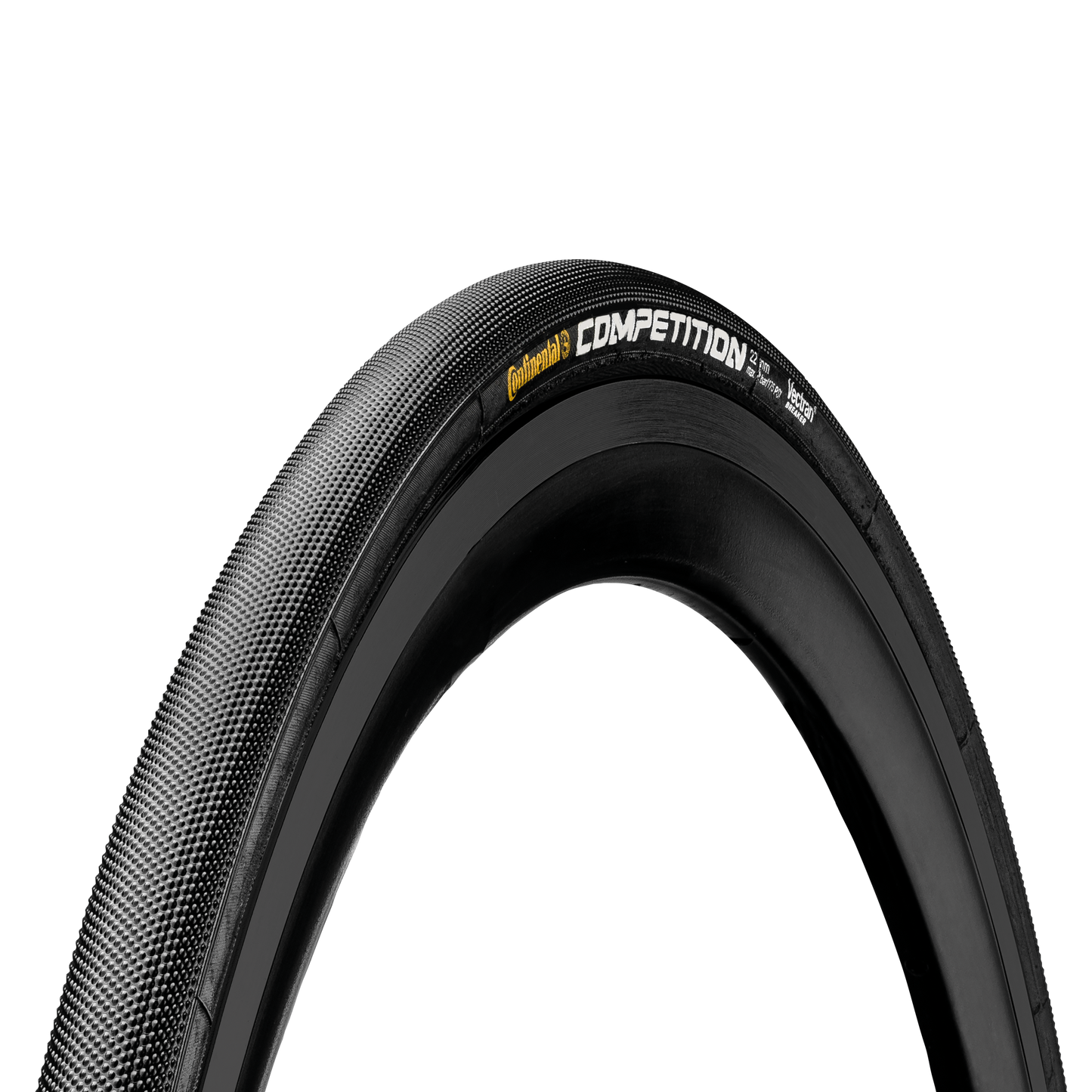 CONTINENTAL COMPETITION 700x22c Tubular-rengas Musta