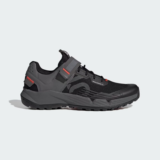ADIDAS FIVE TEN TRAILCROSS CLIP-IN MTB-kengät Musta/Harmaa/Punainen