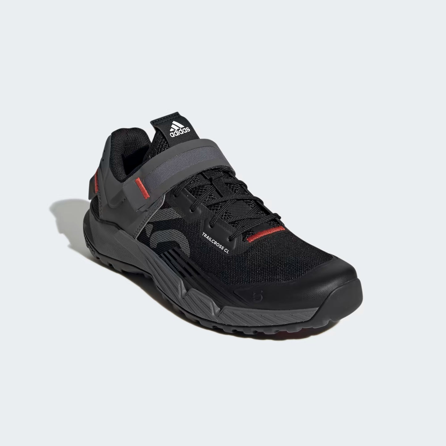 ADIDAS FIVE TEN TRAILCROSS CLIP-IN MTB-kengät Musta/Harmaa/Punainen