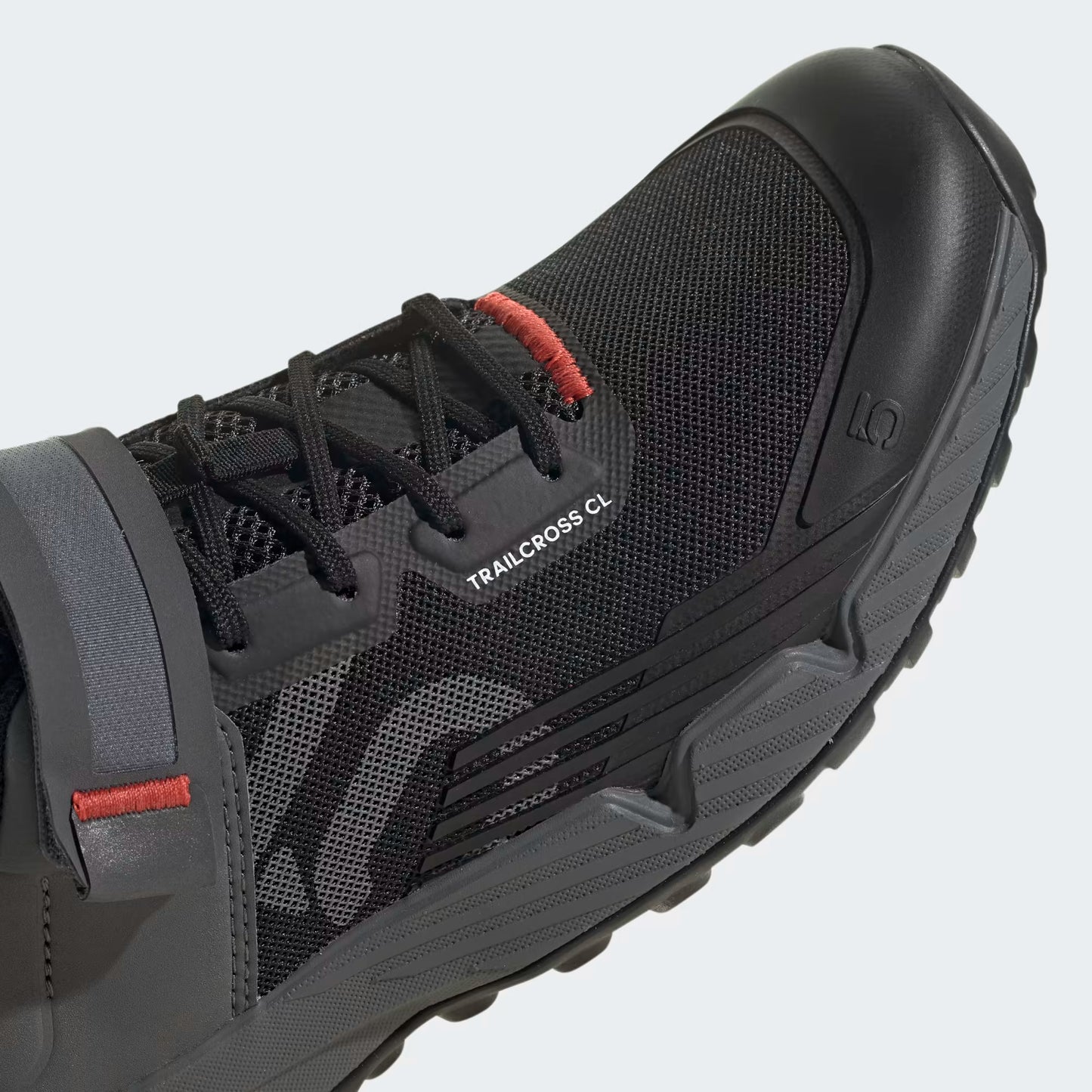ADIDAS FIVE TEN TRAILCROSS CLIP-IN MTB-kengät Musta/Harmaa/Punainen