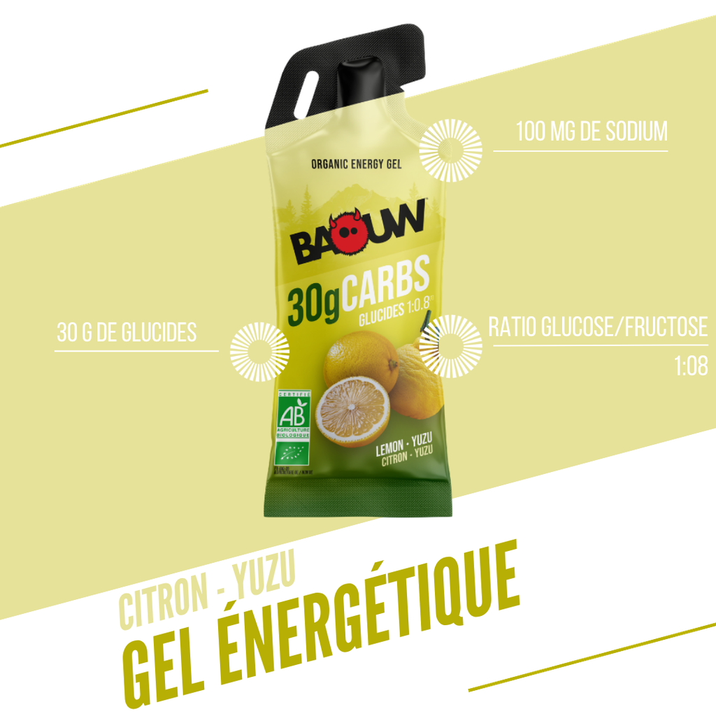 BAOW (44g) Sitruuna/Yuzu -energiageeli