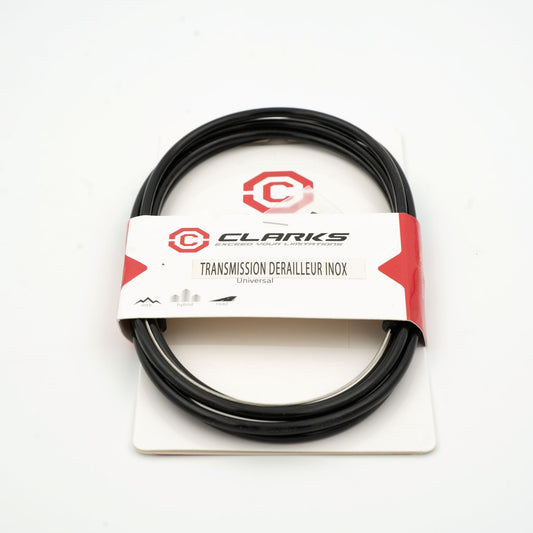 CLARKS Universal Derailleur Cable and Hose Kit ruostumatonta terästä