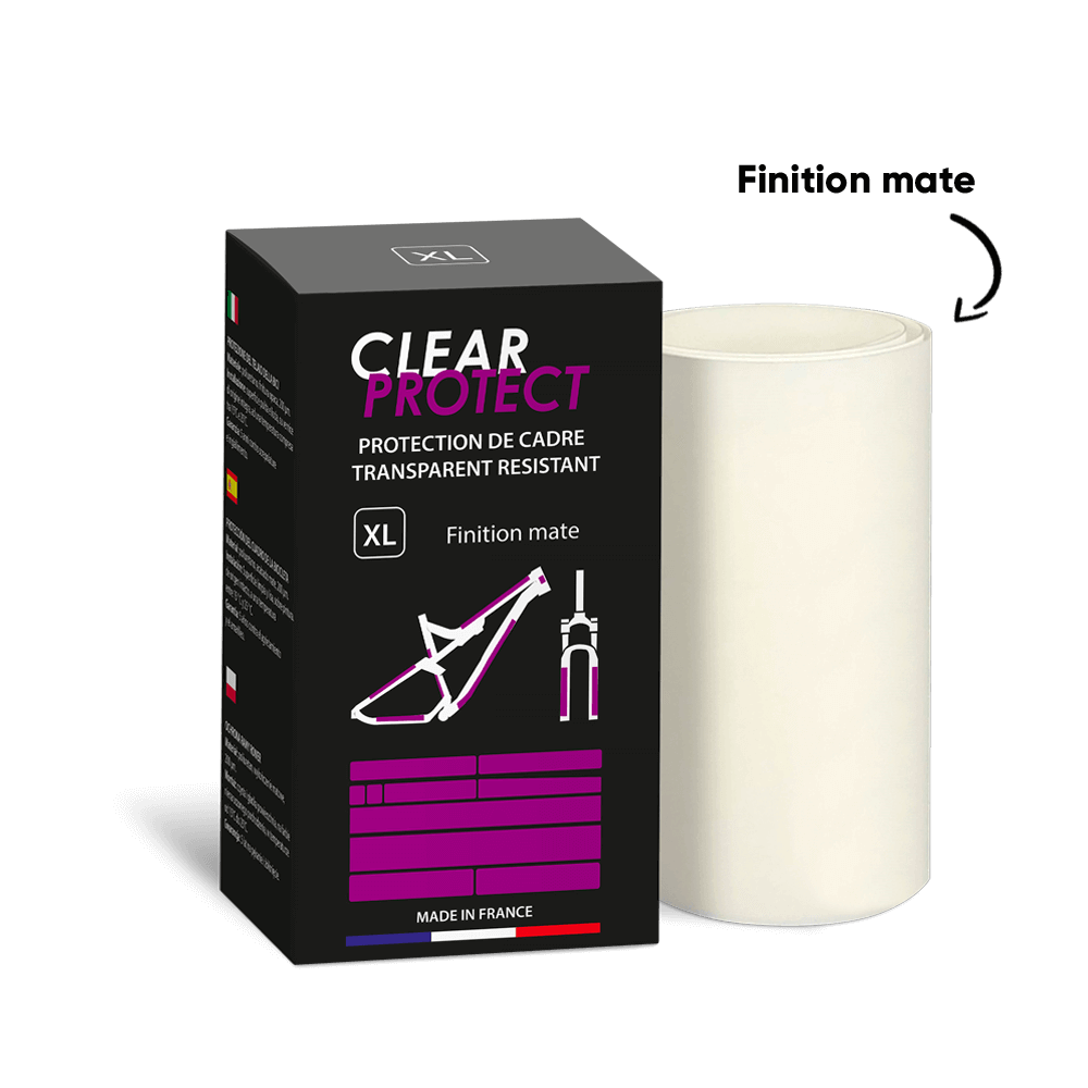 Liimattu kehyssuoja CLEARPROTECT PACK XL Mattainen