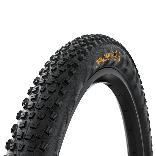 CONTINENTAL TRINOTAL Trail Grip 27.5x2.20 Tubeless Ready Soft Musta rengas