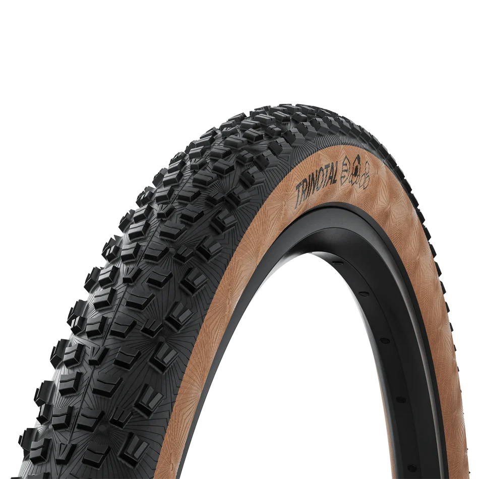 CONTINENTAL TRINOTAL Trail Grip 29x2.40 Tubeless Ready Pehmeä ruskea rengas