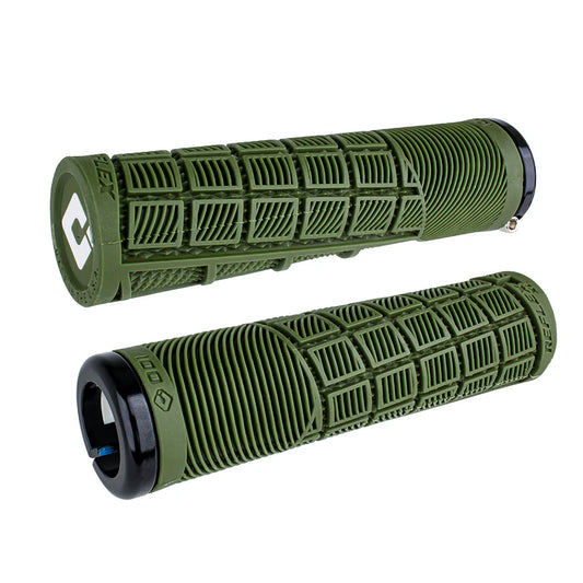 ODI REFLEX XL Lock-on kahvat 135 mm Oliivi