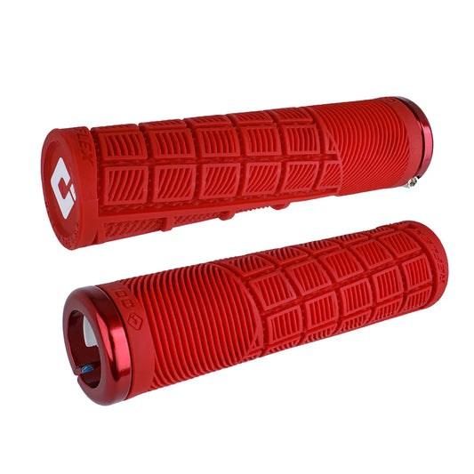 ODI REFLEX V2.1 Lock-on kahvat 135 mm Punainen