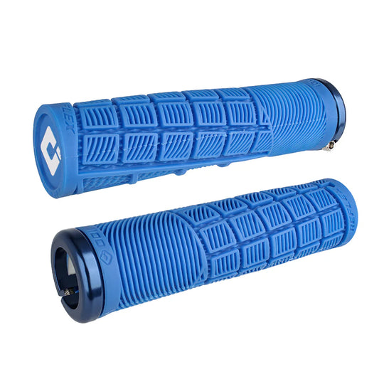 ODI REFLEX V2.1 Lock-on kahvat 135 mm sininen