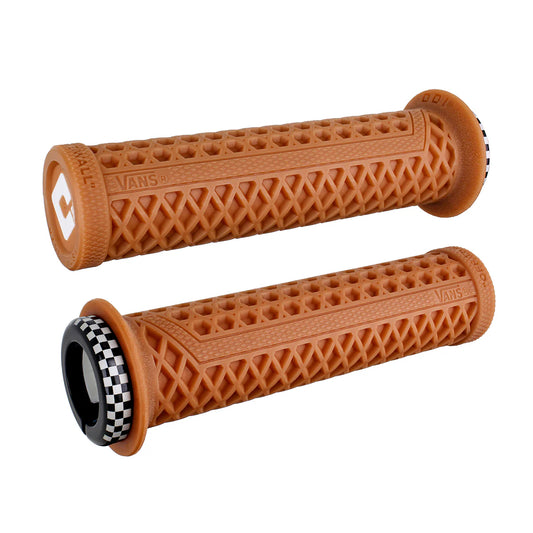 Kahvat ODI VANS V2.1 Lock-On 135 mm ruskea ODI VANS V2.1 Lock-On 135 mm ruskea