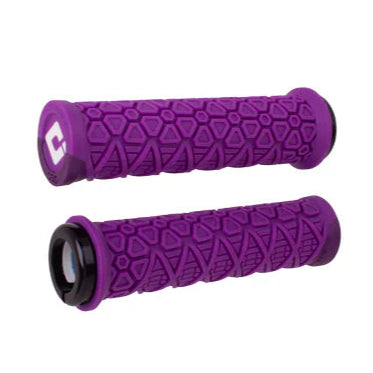 ODI VANQUISH Lock-On kahvat 135 mm Violetti