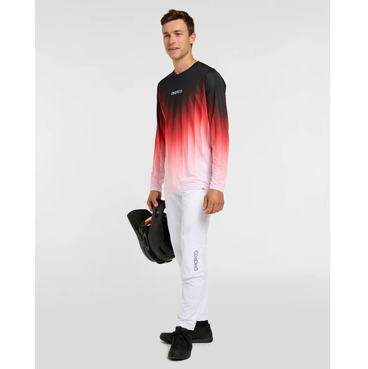 DHARCO RACE PRISM pitkähihainen trikoo punainen