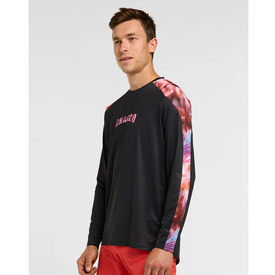 DHARCO RACE NEBULA pitkähihainen trikoo musta