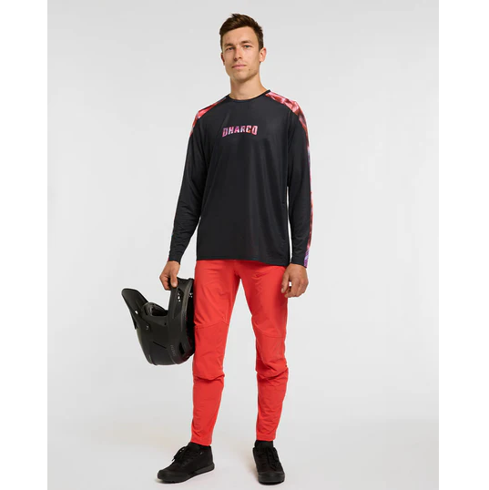 DHARCO RACE NEBULA pitkähihainen trikoo musta