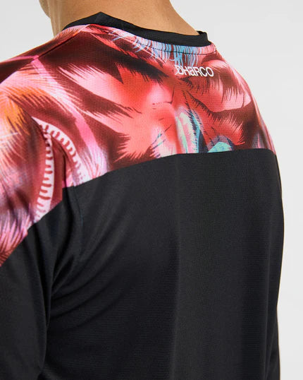 DHARCO RACE NEBULA pitkähihainen trikoo musta