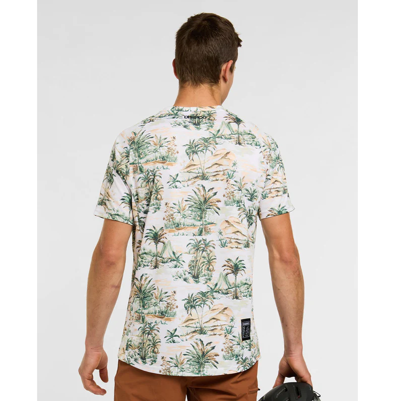 DHARCO LOST Lyhythihainen Jersey Beige/vihreä