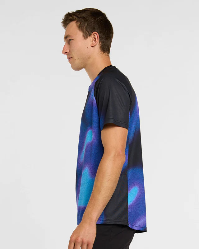 DHARCO VORTEX lyhythihainen trikoo musta/violetti