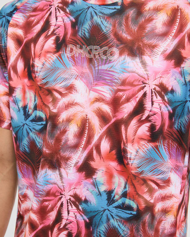 DHARCO NEBULA lyhythihainen Jersey vaaleanpunainen