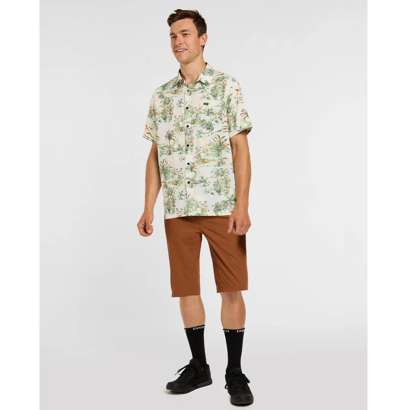 DHARCO TECH LOST lyhythihainen paita Beige/Khaki