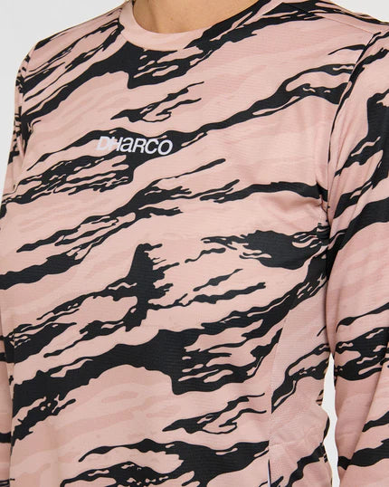 DHARCO GRAVITY AMBUSH Naisten pitkähihainen trikoo Vaaleanpunainen/musta