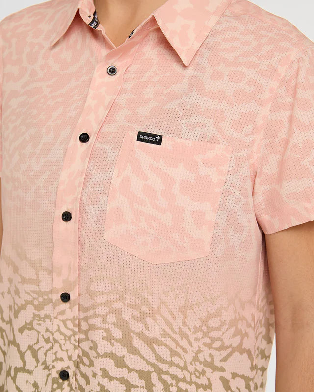 Naisten DHARCO TECH PARTY PRISCILLA lyhythihainen paita Beige