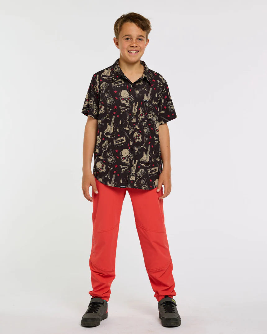 Tekninen paita DHARCO TECH PARTY ROCKNROLLA Junior Musta Musta