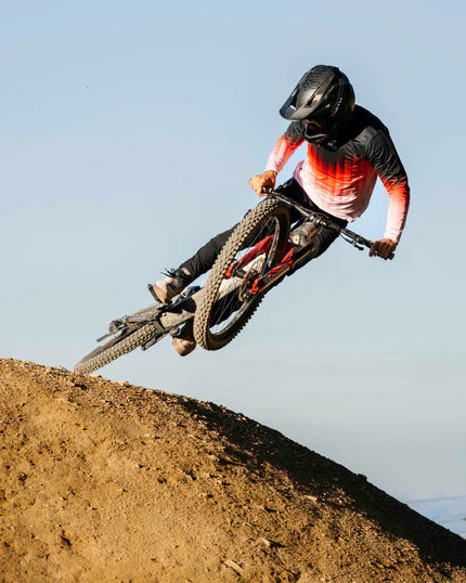 DHARCO RACE PRISM pitkähihainen trikoo punainen