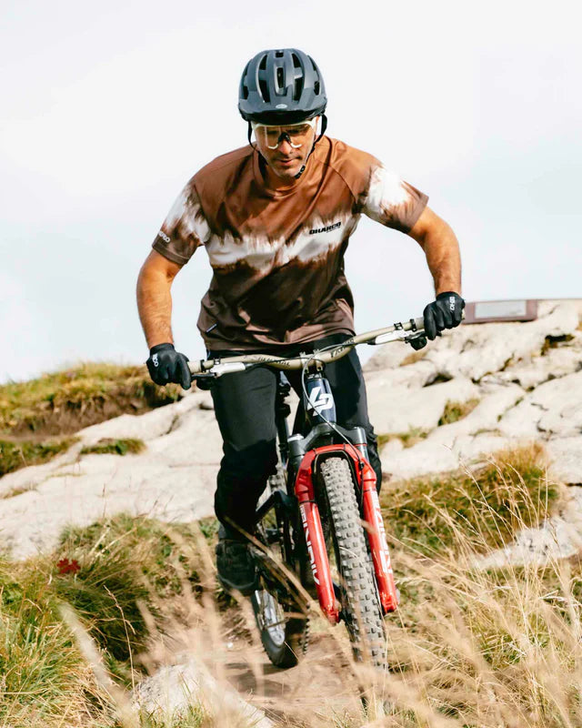 DHARCO DUNE lyhythihainen Jersey ruskea