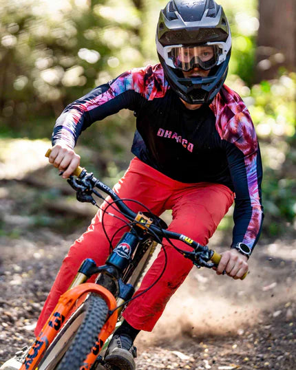 DHARCO RACE NEBULA pitkähihainen trikoo musta