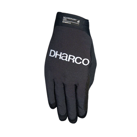 DHARCO RACE Junior MTB hanskat musta