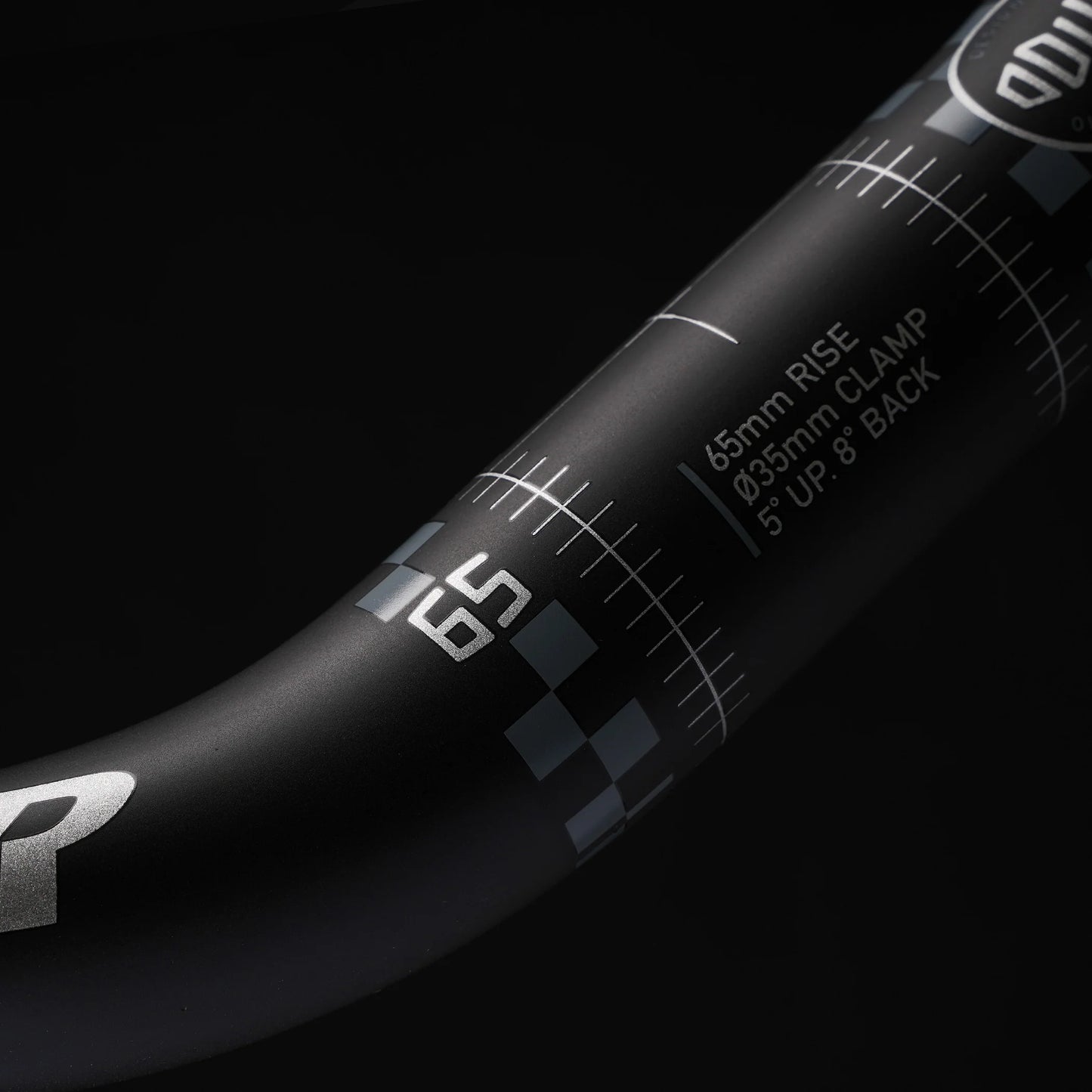 ODUB Rise 65mm 780/800mm Musta DMR-kiinnike ODUB Rise 65mm 780/800mm Musta DMR-kiinnike