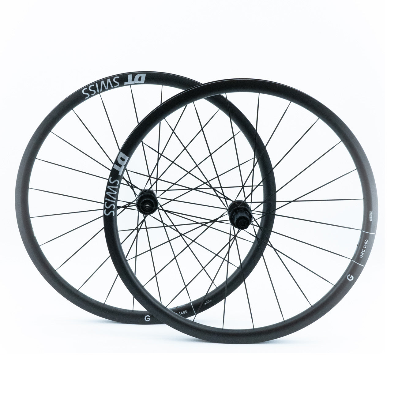 Pari DT SWISS GRC 1400 SPLINE 30 CARBON DISC 700c pyörät (Centerlock)