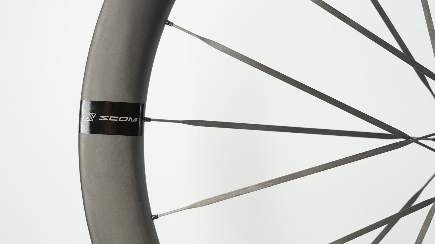 Pari SCOM RACE Tubeless Ready pyörää (Center Lock)