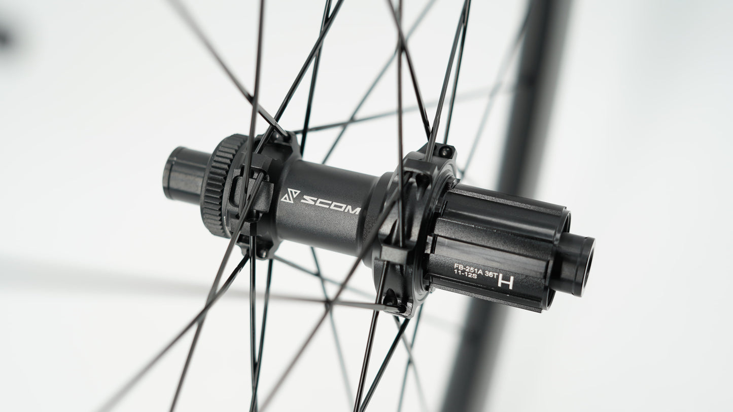 Pari SCOM CORSA 60 Tubeless Ready -vanteita (keskuslukko)