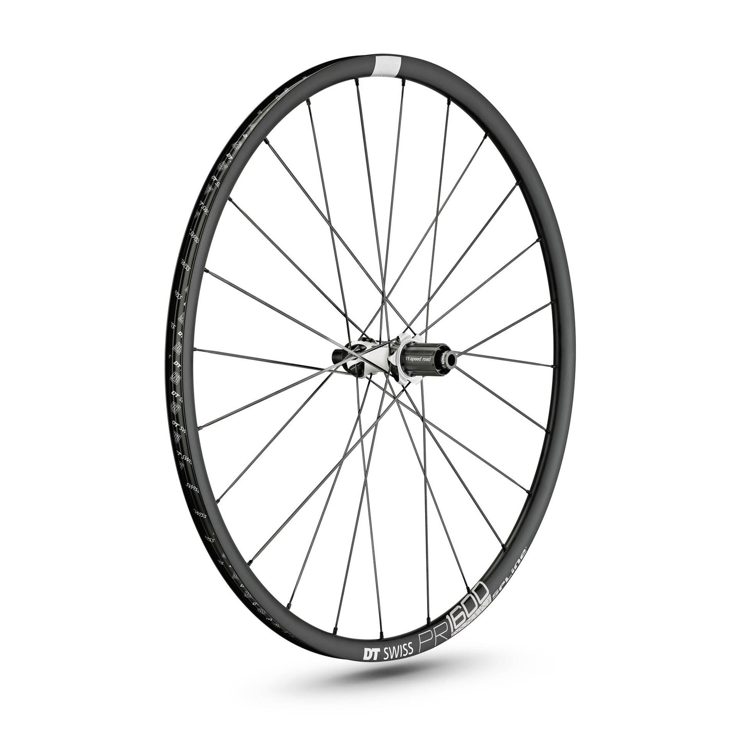 Pari DT SWISS PR 1600 SPLINE 23 DISC Tubeless Ready pyörät (Center Lock)