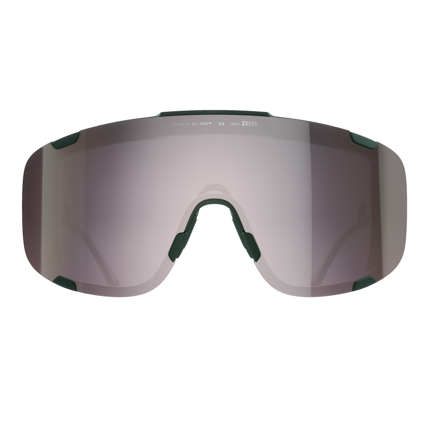 POC DEVOUR suojalasit + Khaki Clarity Road Sunny Silver linssi