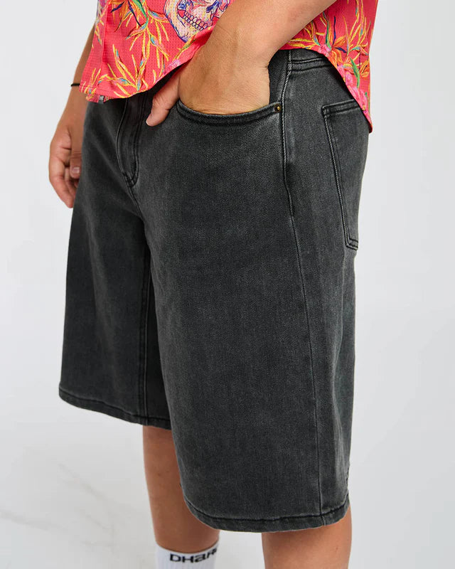 DHARCO JORT UNISEX COASTAL WASH Shortsit Musta
