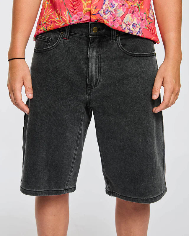 DHARCO JORT UNISEX COASTAL WASH Shortsit Musta
