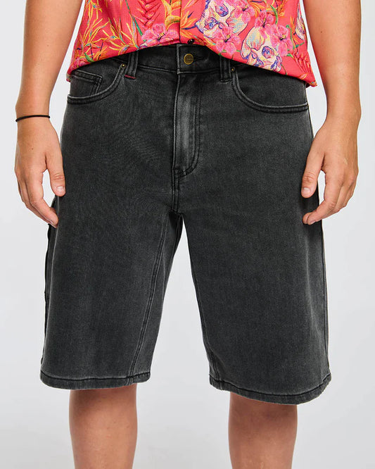 DHARCO JORT UNISEX COASTAL WASH Shortsit Musta