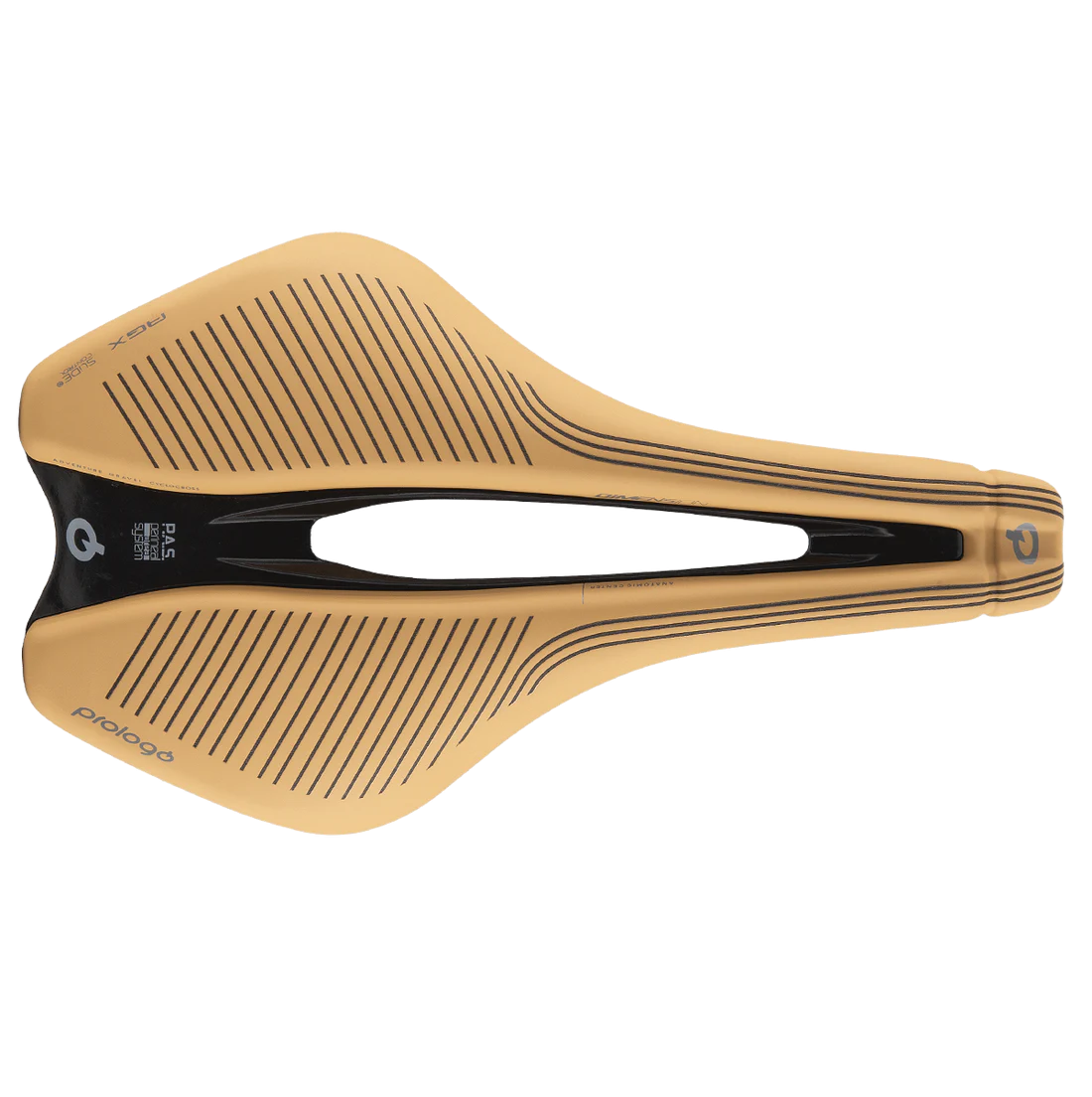 Satula PROLOGO DIMENSION AGX W/ SLIDE CONTROL Rails Tirox Ruskea