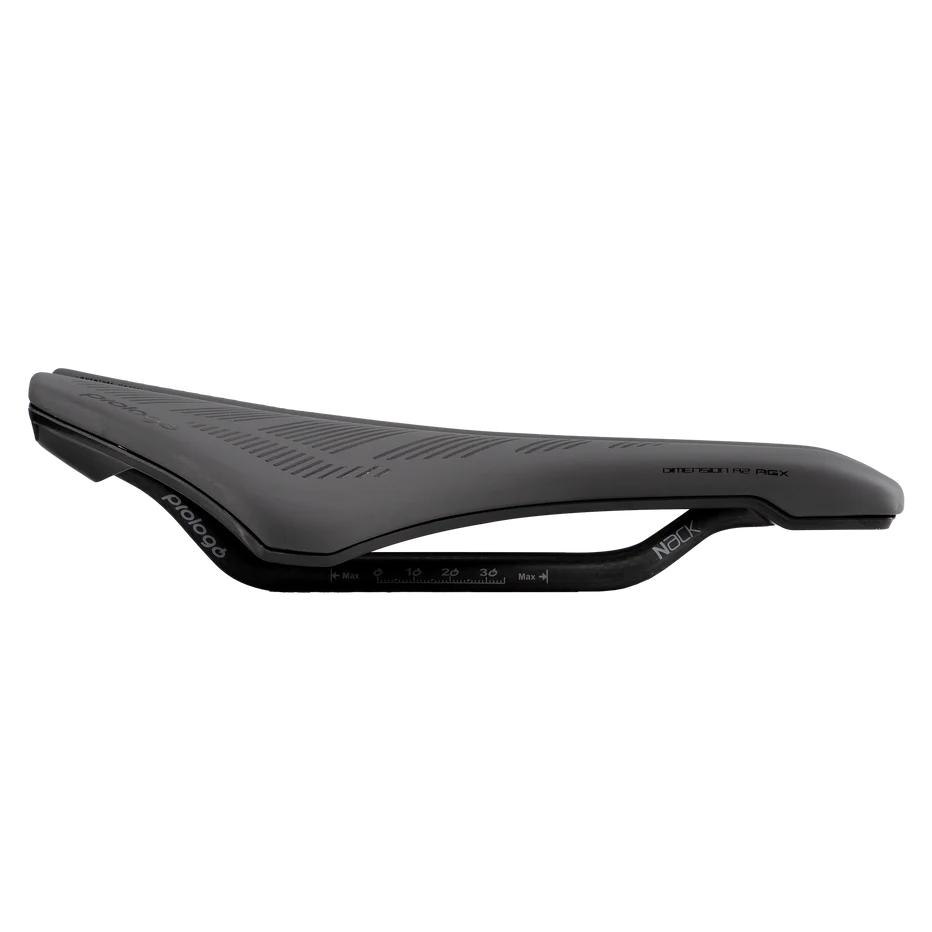 PROLOGO DIMENSION R2 AGX 143mm Satula Nack Rails Musta