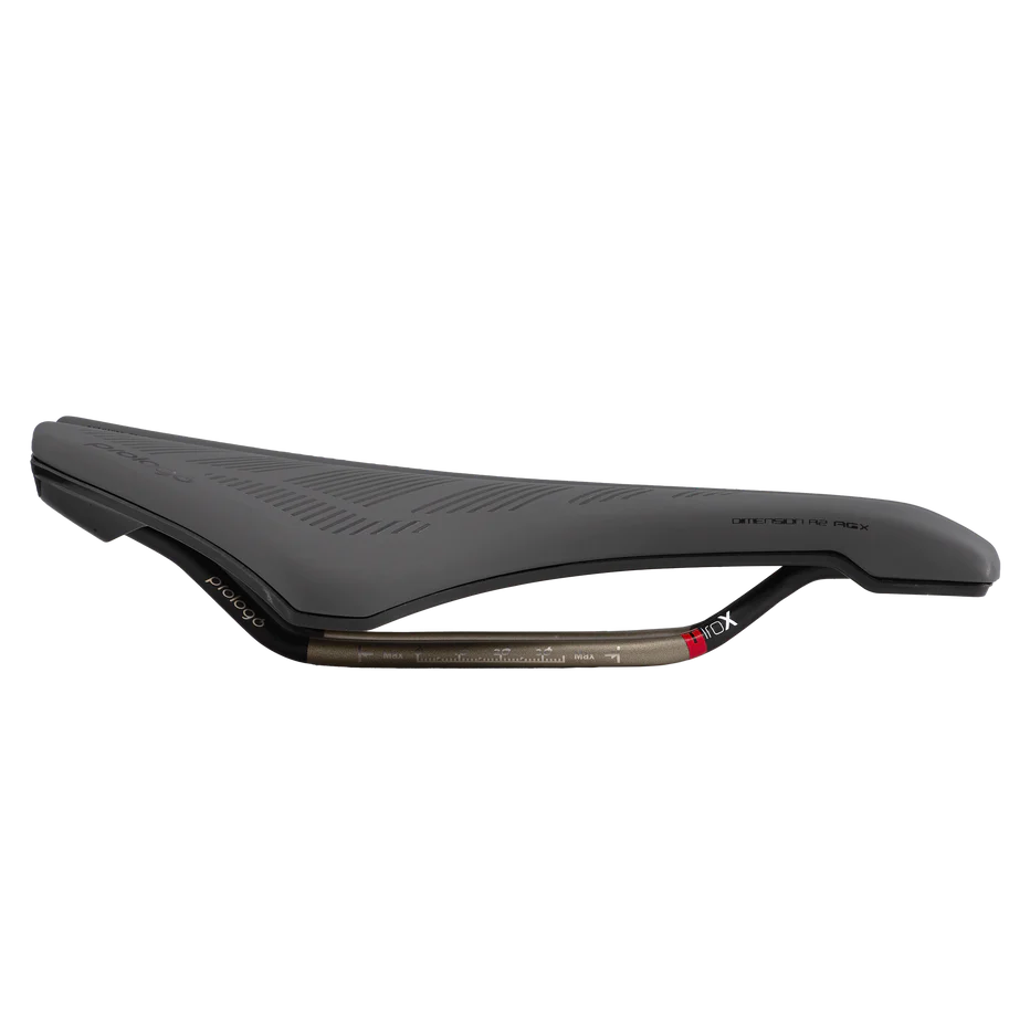 PROLOGO DIMENSION R2 AGX 143mm Satula Tirox Rails Musta