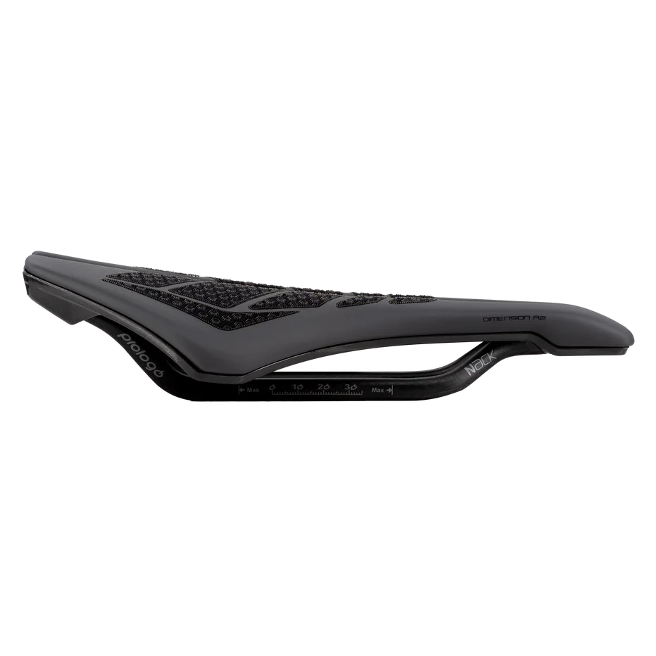 PROLOGO DIMENSION R2 CPC 143mm Satula Nack Rails Musta