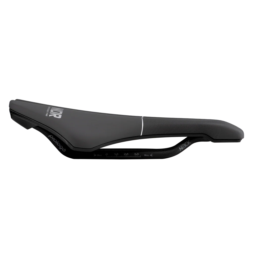 Satula PROLOGO DIMENSION R2 NDR 143mm kiskot Nack Musta