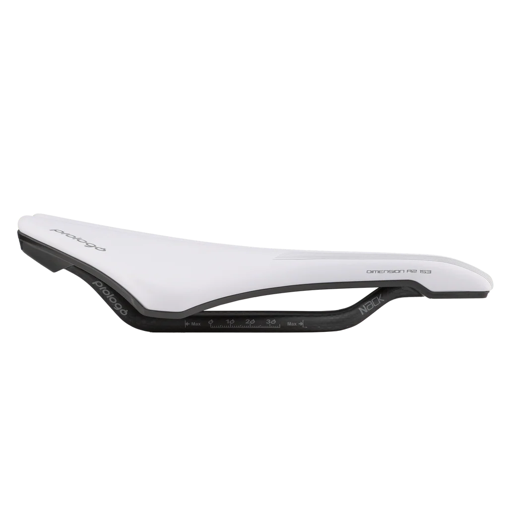 Satula PROLOGO DIMENSION R2 153mm kiskot Nack Valkoinen