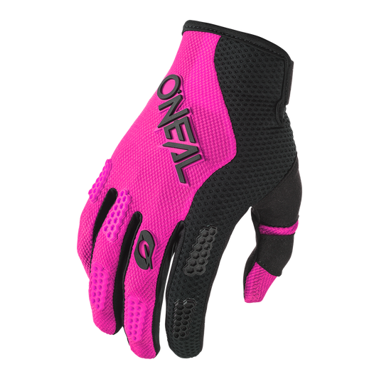 O'NEAL ELEMENT RACEWEAR Naisten hanskat Musta/Pinkki
