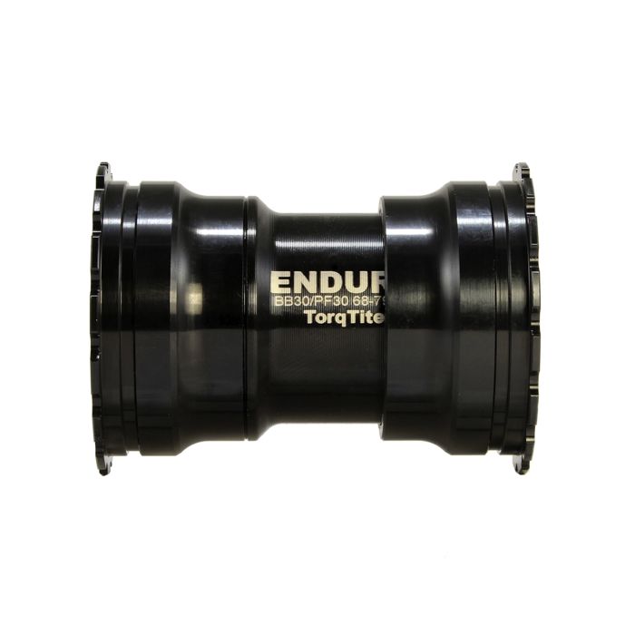 ENDURO BEARINGS TorqTite PF30 alatukivarsi 30mm akseli (kapea) Ruostumaton teräs Musta