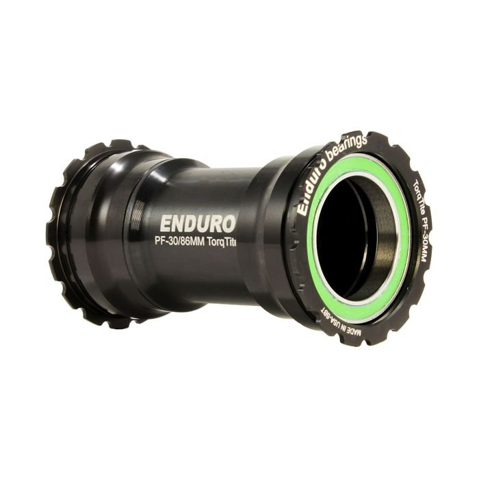 ENDURO BEARINGS TorqTite BB386 Alatukivarsi 30mm akseli Ruostumaton teräs Musta